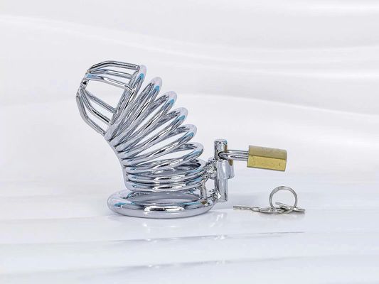 Dụng cụ bạo dâm khóa dương vật inox
