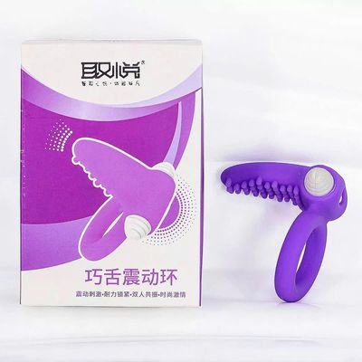 Vòng đeo dương vật rung lưỡi liếm 355167