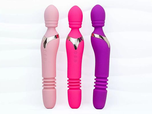 Máy massage điểm G Man Nuo phát nhiệt 2 đầu rung thụt, ngoáy pin sạc