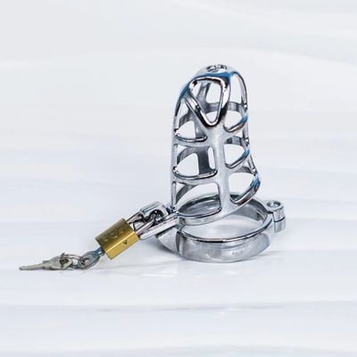 Vòng đeo dương vật Inox có móc khóa 355065