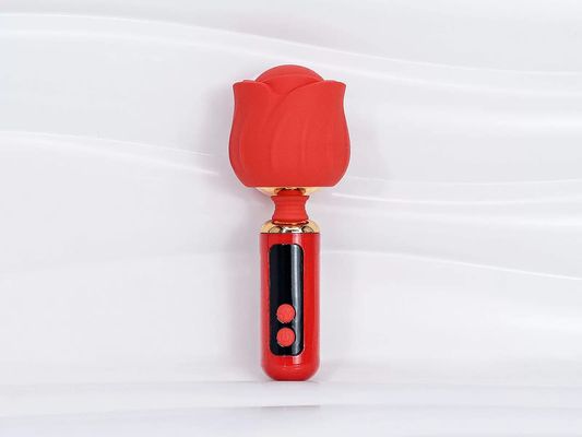 Máy massage điểm G nhánh hoa hồng đỏ