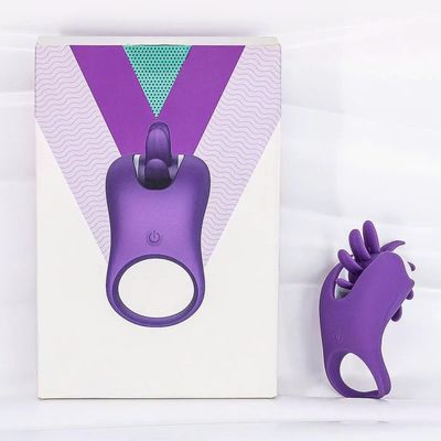 Vòng đeo lưỡi rung xoay kích thích CHI rung 10 chế độ 354930