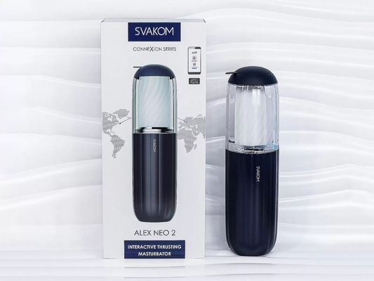 Âm đạo giả Svakom Alex Neo 2 rung thụt điều khiển điện thoại 354914