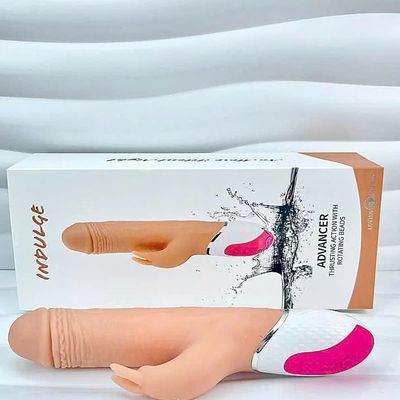 Thanh lý - Dương vật giả Indulge Advancer rách nhẹ tay cầm, hoạt động bình thường