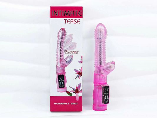 Dương vật giả rung Tease có nhánh kèm gai ma sát kích thích 354585