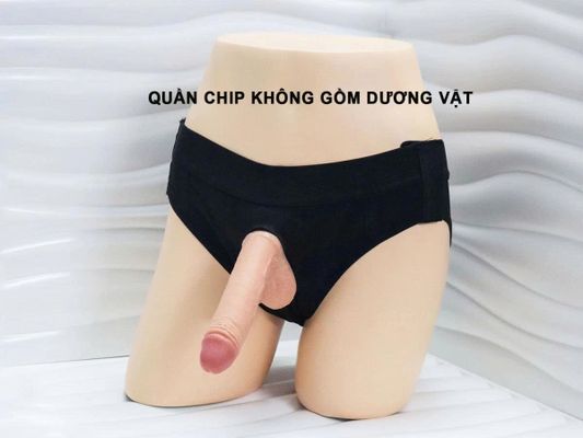 Quần chip gắn dương vật giả đơn