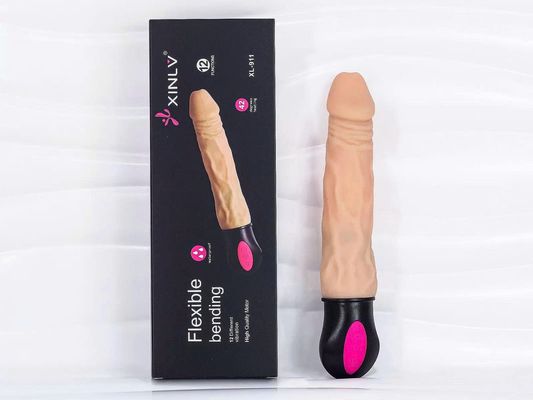 Dương vật giả 12 chế độ rung XL-911 phát nhiệt pin sạc