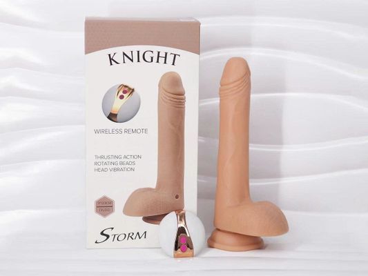 Dương vật giả có đế Knight Storm có điều khiển từ xa 354548