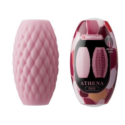 Cốc Âm Đạo Hỗ Trợ Tăng Khoái Cảm Nam Nữ Pretty Love ATHENA EROS Hồng Chính Hãng