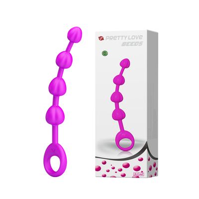 Que Silicone Hỗ Trợ Tăng Khoái Cảm Nam Nữ Pretty Love Beeds Chính Hãng