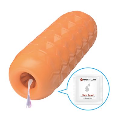 Âm Đạo Giả Xoay 360 Độ Hỗ Trợ Tăng Khoái Cảm Nam Nữ Pretty Love VENUS-X twin balls Màu Cam Chính Hãng 