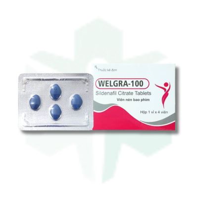 Viên uống hỗ trợ cương lâu ra và sinh lực nam Welgra 100mg