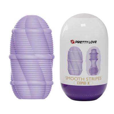 Âm Đạo Hỗ Trợ Tăng Khoái Cảm Nam Nữ Pretty Love Smooth Stripes Cupid-X