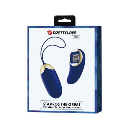 Trứng Rung Hỗ Trợ Tăng Khoái Cảm Nam Nữ Pretty Love Mina Chính Hãng