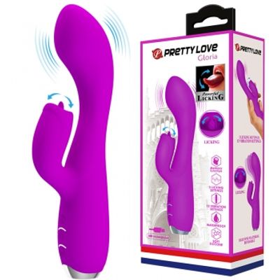 DƯƠNG VẬT GIẢ PRETTYLOVE GLORIA TÍM CHÍNH HÃNG 