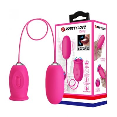 TRỨNG RUNG PRETTYLOVE DAISY HỒNG CHÍNH HÃNG