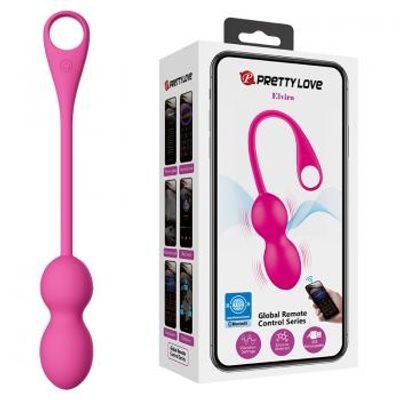 TRỨNG RUNG PRETTYLOVE ELVIRA HỒNG CHÍNH HÃNG