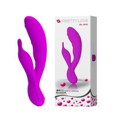 Máy Massage Hỗ Trợ Tăng Khoái Cảm Nam Nữ Có Nhánh Giả Cây Pretty Love Aliss Chính Hãng