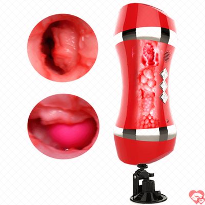 Âm đạo giả 2 đầu đa năng sạc điện đế chắc Jiuai cảm giác thật