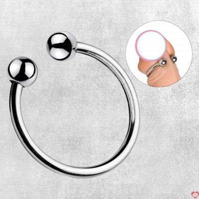 Vòng khoen bi Inox đeo dương vật giúp tăng khoái cảm và chống xuất tinh sớm