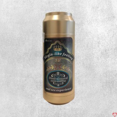 Âm đạo giả lon bia Magical Kiss Gold cao cấp an toàn tiện lợi