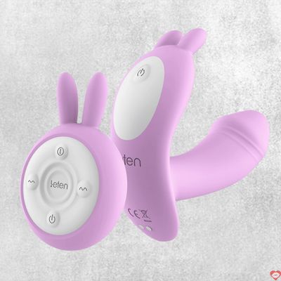 Máy massage Leten trứng rung sạc điện không dây điều khiển từ xa ấm nóng