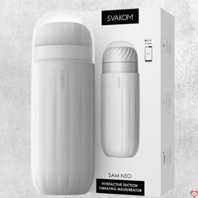 Âm đạo giả Svakom Sam Neo điều khiển app webcam tương tác