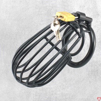 Khóa dương vật thép không gỉ lồng chim BDSM siêu bền kích thích