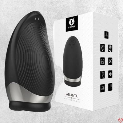 Âm đạo giả S-Hande Alanta rung thụt mạnh sưởi ấm chân thực