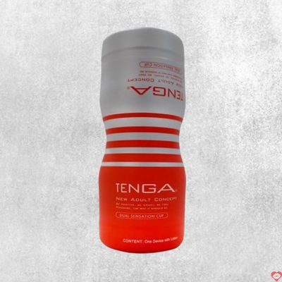 Âm đạo giả 2 đầu nhỏ gọn - Tenga Dual Sensation Cup