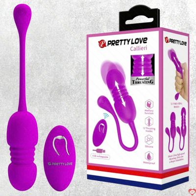 Máy Massage Hỗ Trợ Giải Tỏa Cho Nữ Trứng rung Pretty Love Callieri không dây Chính Hãng