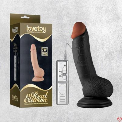 Lovetoy Real Extreme 7.0 cao cấp 3 chế độ rung dính tường siêu đã Chính Hãng