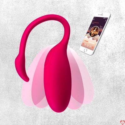 Trứng rung thiên nga Flamingo Magic Motion điều khiển từ xa bằng điện thoại