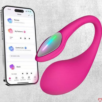 Máy Massage Hỗ Trợ Giải Tỏa Cho Nữ Lovense Lush 4 trứng rung cao cấp không dây Chính Hãng