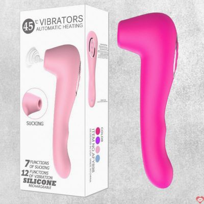 Máy bú mút rung nhiệt đa năng kích thích điểm G siêu sướng