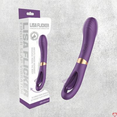 Que Rung 2 Đầu Lisa Búng Tay Lưỡi Liếm Massage Sung Sướng