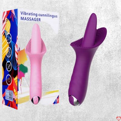 Lưỡi liếm silicon siêu mềm 10 chế độ rung kích thích tuyệt đỉnh