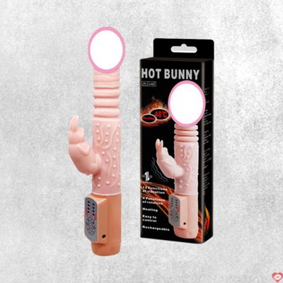 Dương vật giả rung thụt phát nhiệt Baile Hot Bunny cao cấp kích thích