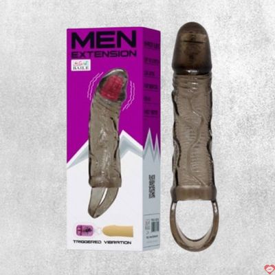 Bao cao su đôn dên Baile Men Extension - Kích thước tăng cường, rung mạnh, an toàn 349304