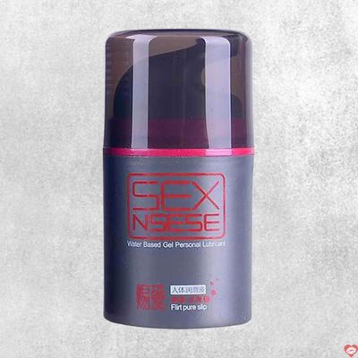 Gel tạo trơn tăng khoái cảm nữ - Sex Nsese Flirt Pure Slip - Chai 60ml