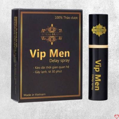 Chai xịt Vip Men kéo dài cực mạnh chống xuất tinh sớm hiệu quả 349050