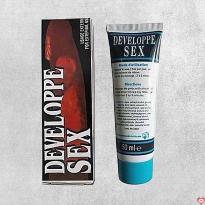 Gel Tăng Kích Thước Dương Vật Develope 50g Pháp Chính Hãng