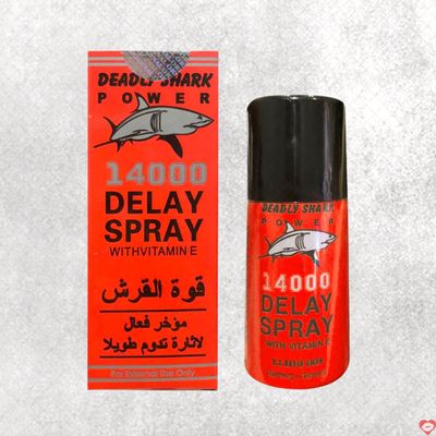 Chai xịt Đức Power Deadly Shark 14000 - Kéo dài thời gian - Chai 40ml 348992
