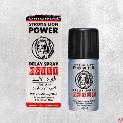 Chai xịt Đức Power Strong Lion 28000 - Kéo dài thời gian - Chai 45ml 349044