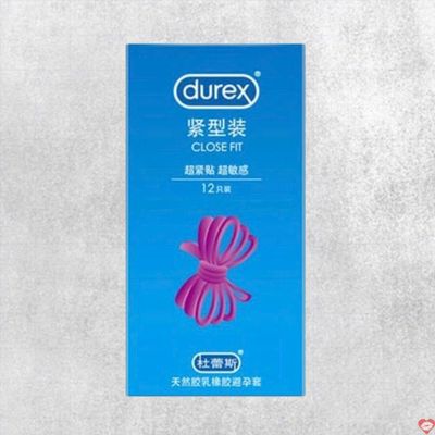 Bao Cao Su Durex Close Fit 49mm Ôm Khít Vừa Vặn Hộp 12 Cái