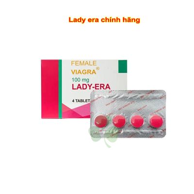 Viên Uống Tăng Khoái Cảm Kích Thích Nữ Lady Era Delgra Vĩ 4 Viên