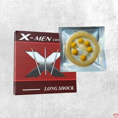 Bao cao su X-men Bi to gai li ti kích thích mạnh hộp 1 cái