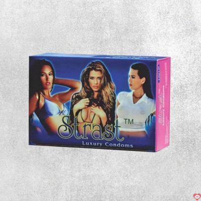 Bao cao su Strast hương dâu quyến rũ hộp 72 cái