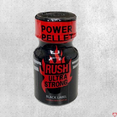 Popper Rush Ultra Strong Black Label 10ml Nhập Khẩu Mỹ Chính Hãng