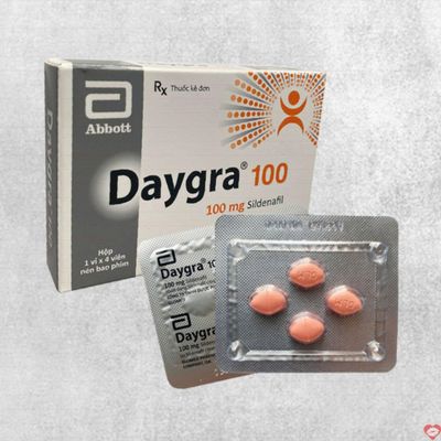 Viên uống hỗ trợ phái mạnh tăng bản lĩnh đàn ông Daygraa 100mg 4 Viên Abbott tăng cường sinh lực 